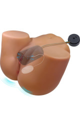 CRAZY BULL - WENDY VIBRATORE E SUCCHIATORE REALISTICO PER POLSO FEMMINILE CON SUONO 11 KG