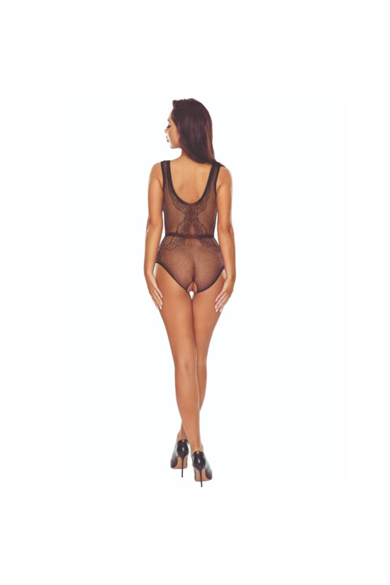 PASSION - BS115 BODYSTOCKING A GRIGLIA NERA