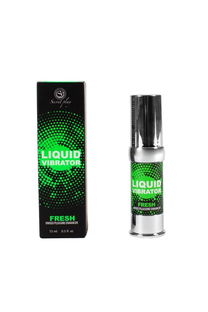 SECRETPLAY - VIBRATORE LIQUIDO FRESH STIMOLATORE & INTENSIFICATORE DEL PIACERE 15 ML