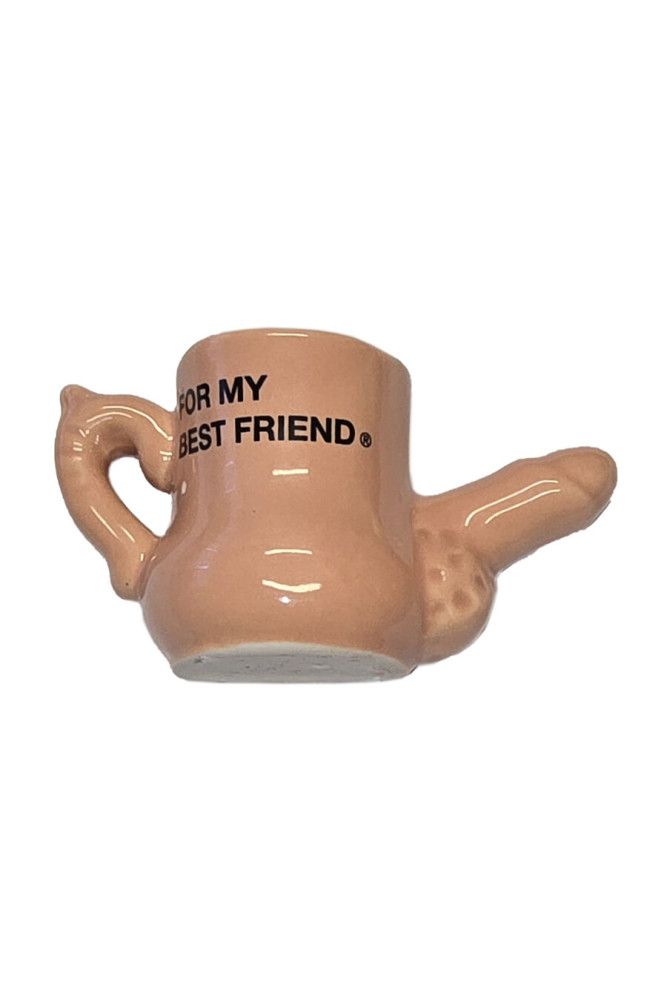 DIABLO PICANTE – TAZZA MAGNETICA IN CERAMICA CON PENE IN RILIEVO “PER IL MIO MIGLIORE AMICO”