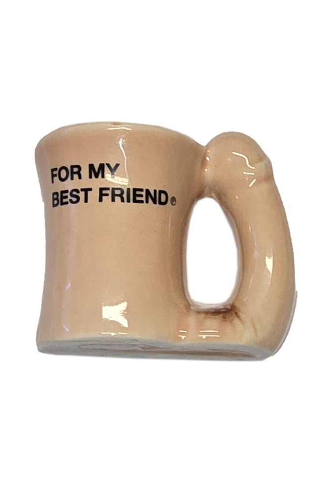 DIABLO PICANTE – TAZZA MAGNETICA IN CERAMICA CON MANICO A FORMA DI PENE “PER IL MIO MIGLIORE AMICO”