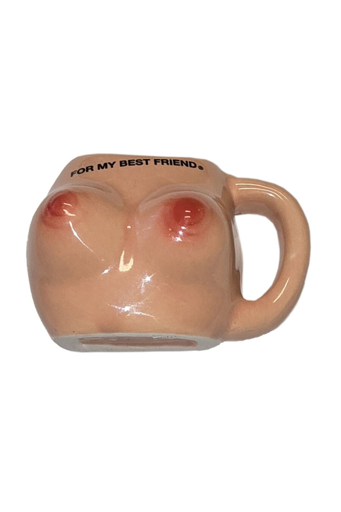 DIABLO PICANTE – MAGNETE PER IL SENO IN TAZZA DI CERAMICA “PER LA MIA MIGLIORE AMICA”