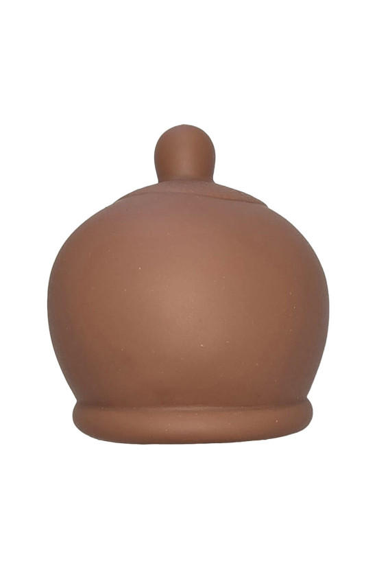 DIABLO PICANTE - GIOCATTOLO ANTISTRESS A FORMA DI SENO MARRONE