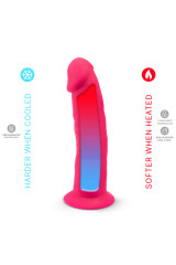 SILEXD - MODELLO PENE REALISTICO 2 ROSA + TELECOMANDO LRS 17 CM