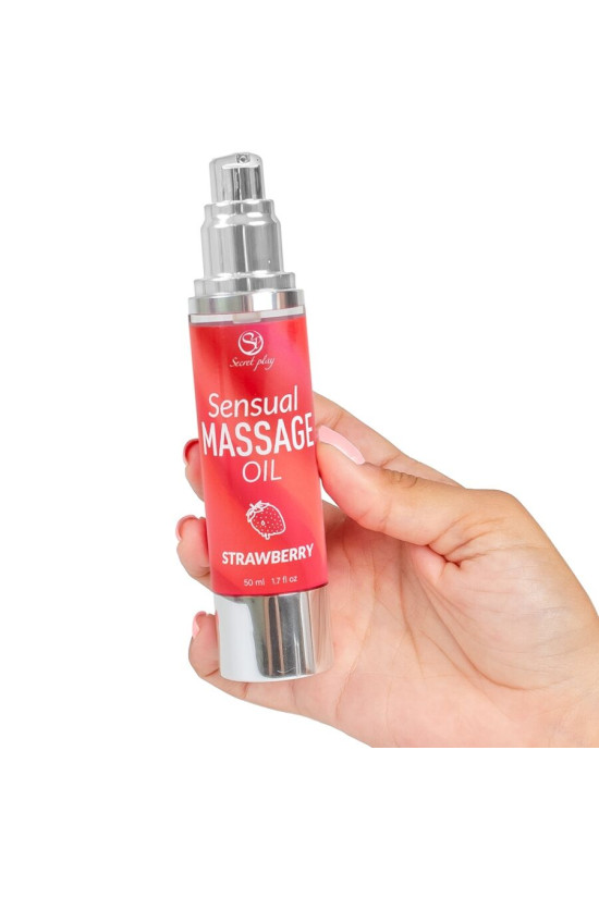 SECRETPLAY - OLIO PER MASSAGGI ALLA FRAGOLA