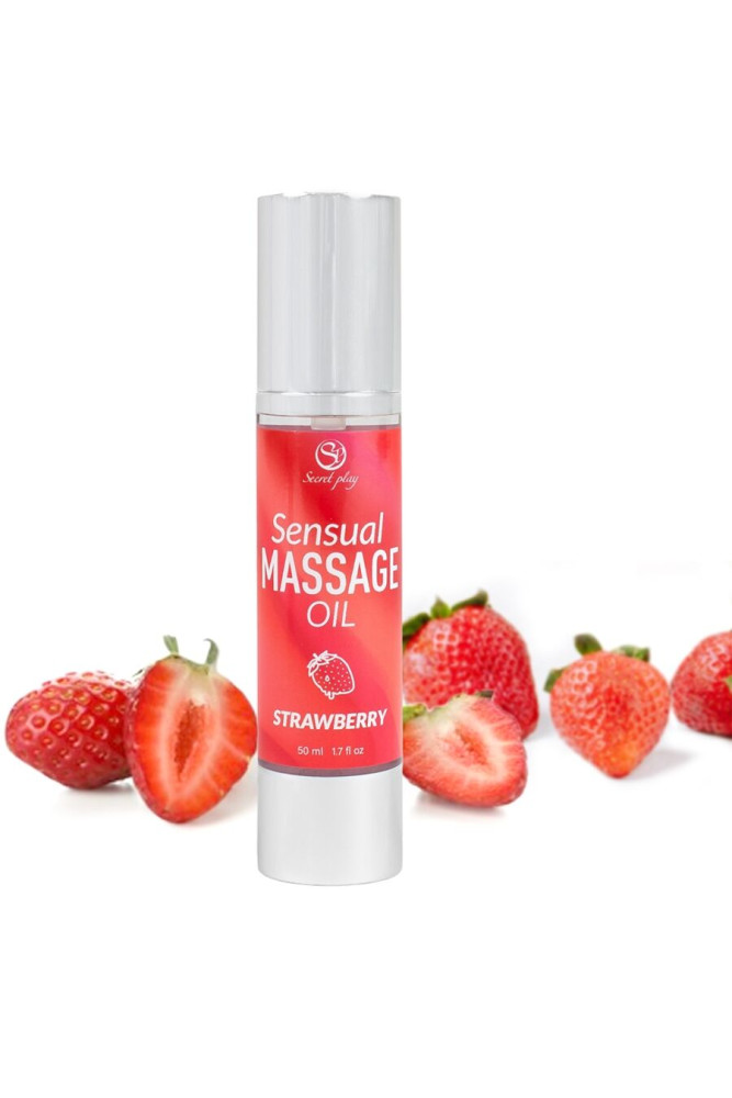 SECRETPLAY - OLIO PER MASSAGGI ALLA FRAGOLA
