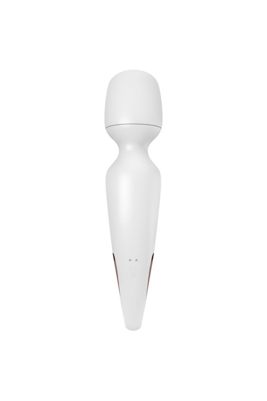 SATISFYER - BACCHETTA ERLAND MASSAGGIATORE VIBRANTE BIANCO