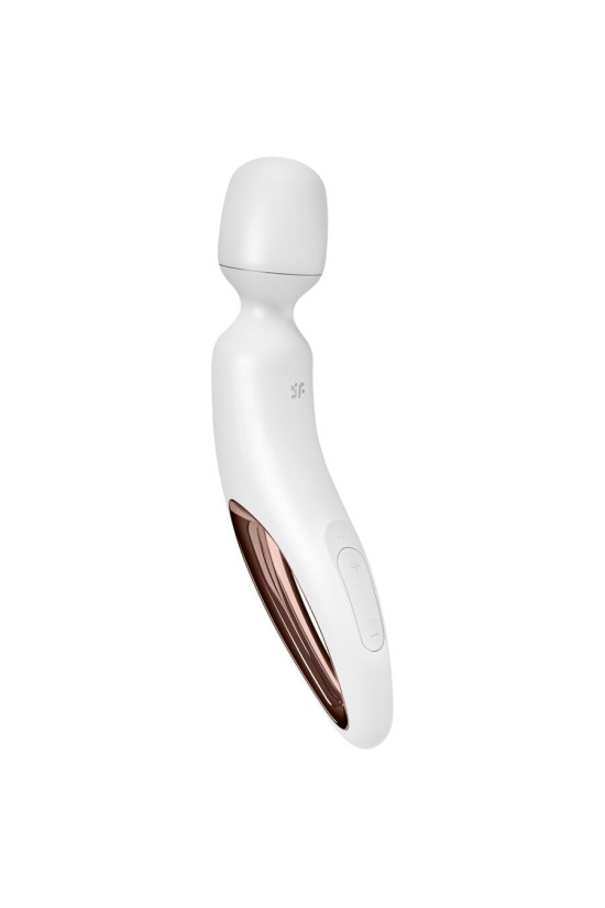 SATISFYER - BACCHETTA ERLAND MASSAGGIATORE VIBRANTE BIANCO