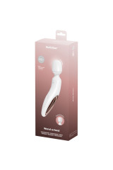 SATISFYER - BACCHETTA ERLAND MASSAGGIATORE VIBRANTE BIANCO