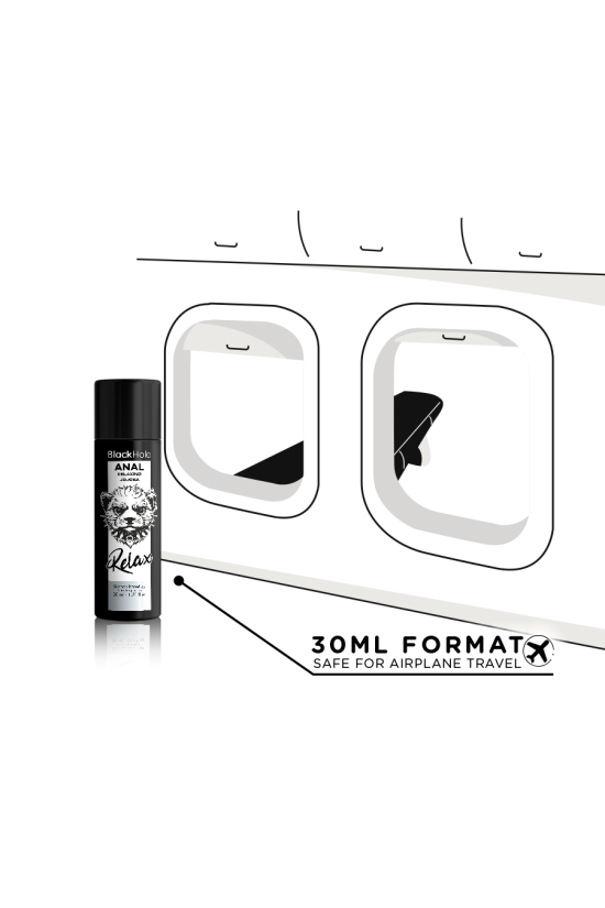 BLACK HOLE - RILASSANTE ANALE JOJOBA RELAX BASE SILICONE 30 ML