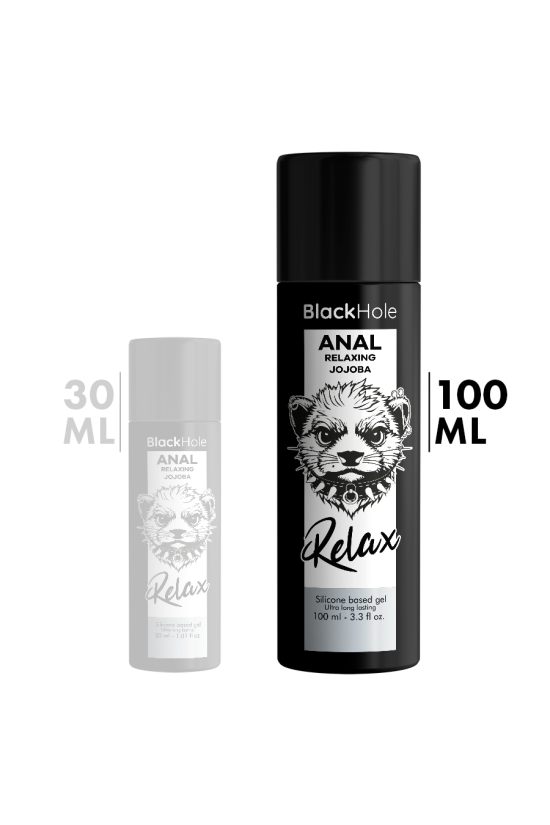 BLACK HOLE - RILASSANTE ANALE JOJOBA RELAX BASE SILICONE 100 ML