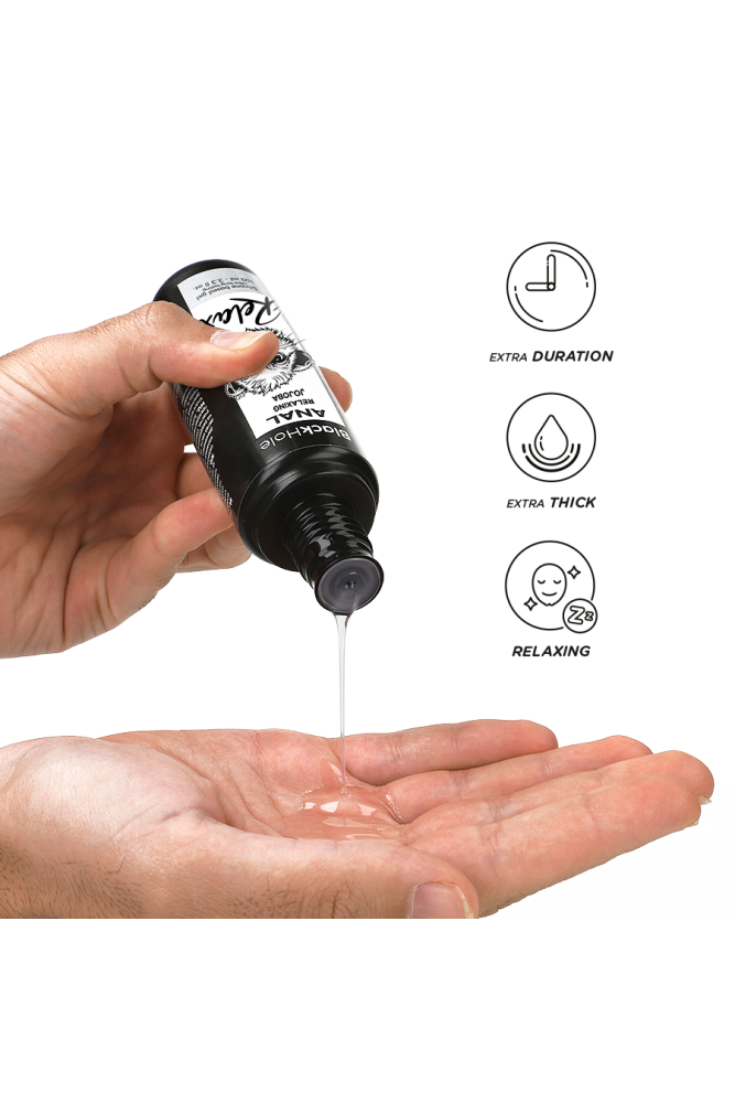 BLACK HOLE - RILASSANTE ANALE JOJOBA RELAX BASE SILICONE 100 ML