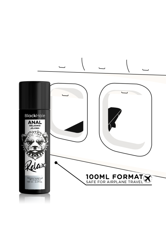 BLACK HOLE - RILASSANTE ANALE JOJOBA RELAX BASE SILICONE 100 ML