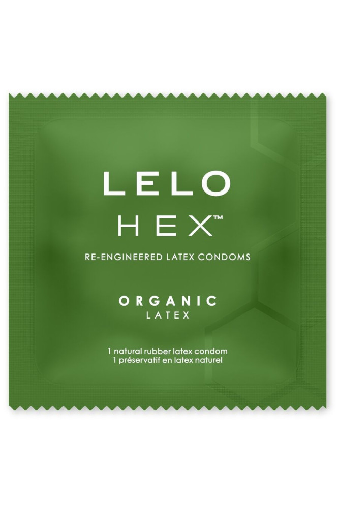 LELO - HEX ORGANIC CONDOM BOX 12 UNITÀ