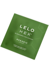 LELO - HEX ORGANIC CONDOM BOX 12 UNITÀ