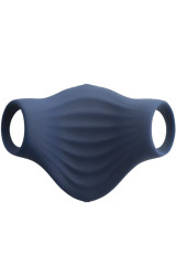 ROCKS-OFF - MASTURBATORE VIBRATORE FLESSIBILE PALM BLUE