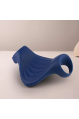 ROCKS-OFF - MASTURBATORE VIBRATORE FLESSIBILE PALM BLUE