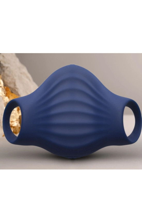 ROCKS-OFF - MASTURBATORE VIBRATORE FLESSIBILE PALM BLUE