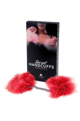 GIOCO SEGRETO - MANETTE MARABOU ROSSO