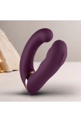 ROCKS-OFF - GEMINI DOPPIO VIBRATORE STIMOLATORE DEL CLITORIDE PUNTO G VIOLA