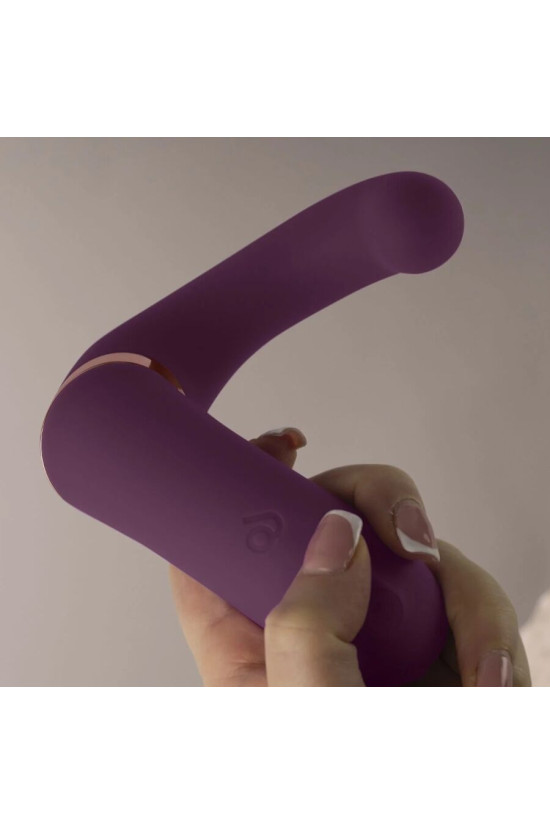 ROCKS-OFF - GEMINI DOPPIO VIBRATORE STIMOLATORE DEL CLITORIDE PUNTO G VIOLA