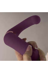 ROCKS-OFF - GEMINI DOPPIO VIBRATORE STIMOLATORE DEL CLITORIDE PUNTO G VIOLA