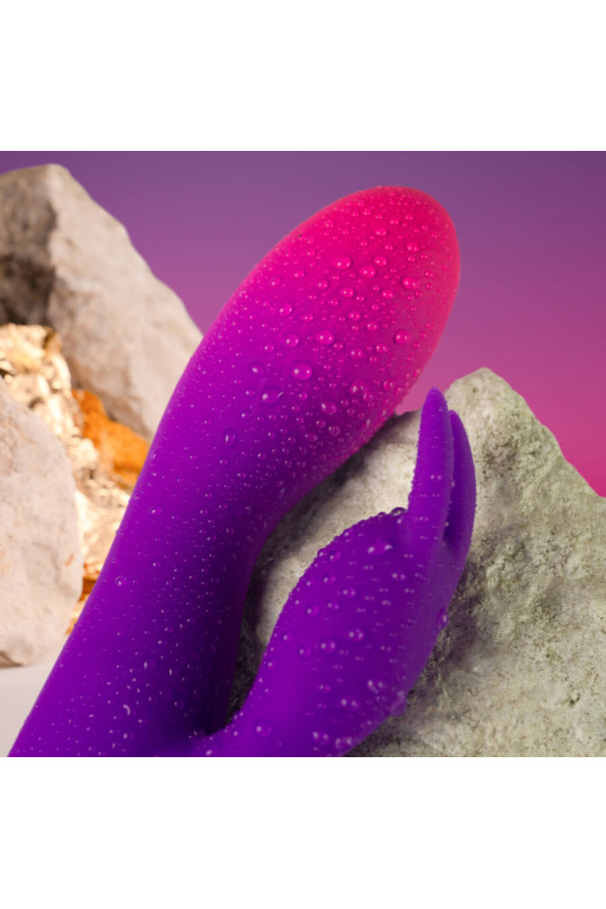 ROCKS-OFF - VIBRATORE CONIGLIO VIOLA GLO-GIRL