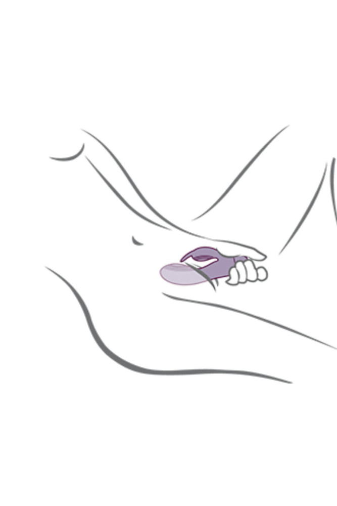 ROCKS-OFF - VIBRATORE CONIGLIO VIOLA GLO-GIRL