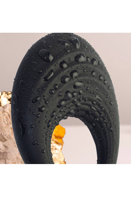 ROCKS-OFF - ANELLO VIBRANTE PER PENE SPIRE NERO