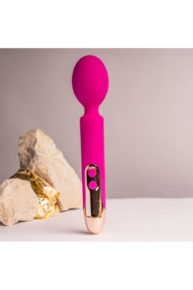 ROCKS-OFF - ORIEL VIBRATORE A BACCHETTA FLESSIBILE FUCSIA