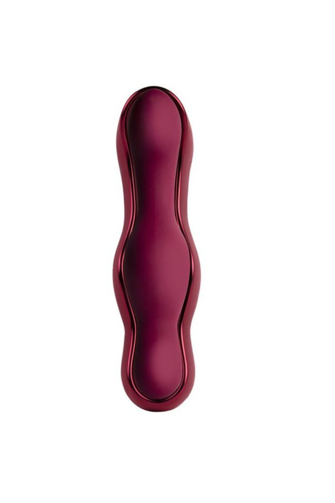 ROCKS-OFF - VIBRATORE PER PUNTO G ROSSO RUBY GLOW