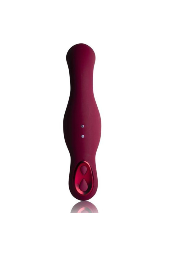 ROCKS-OFF - VIBRATORE PER PUNTO G ROSSO RUBY GLOW