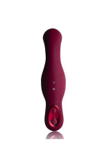 ROCKS-OFF - VIBRATORE PER PUNTO G ROSSO RUBY GLOW