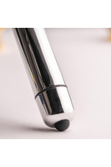 ROCKS-OFF - RO-80 PROIETTILE VIBRANTE CROMATO ARGENTO