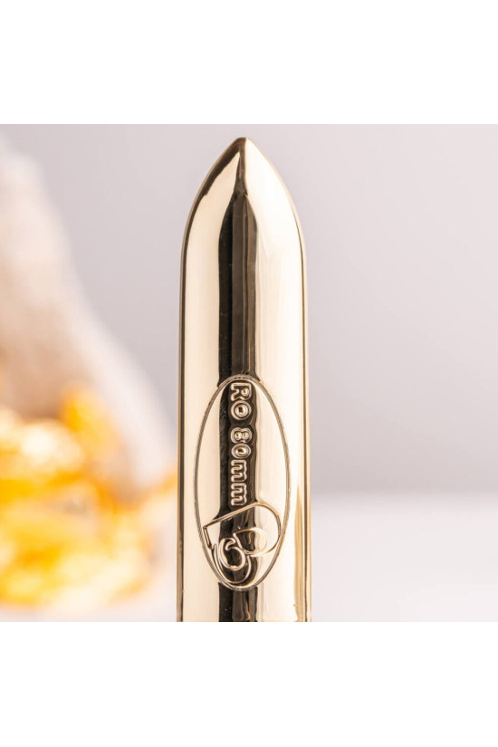 ROCKS-OFF - PROIETTILE VIBRANTE RO-80 CHAMPAGNE GOLDEN