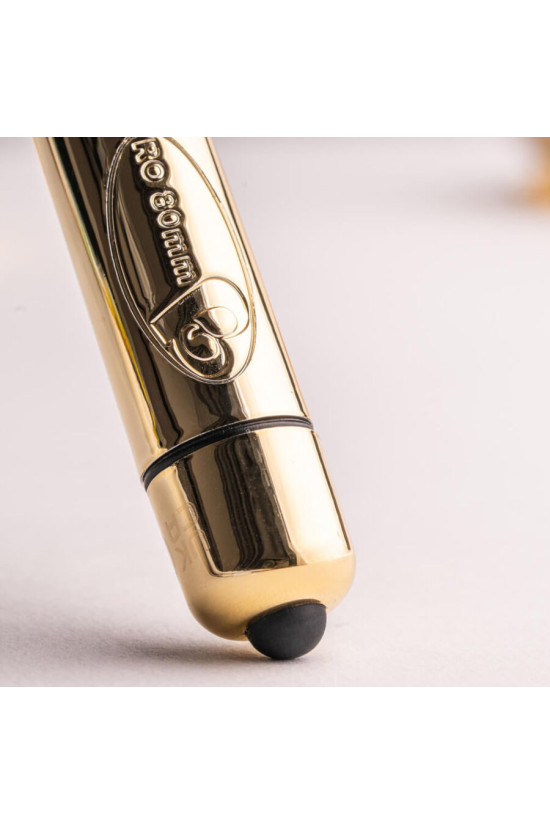 ROCKS-OFF - PROIETTILE VIBRANTE RO-80 CHAMPAGNE GOLDEN