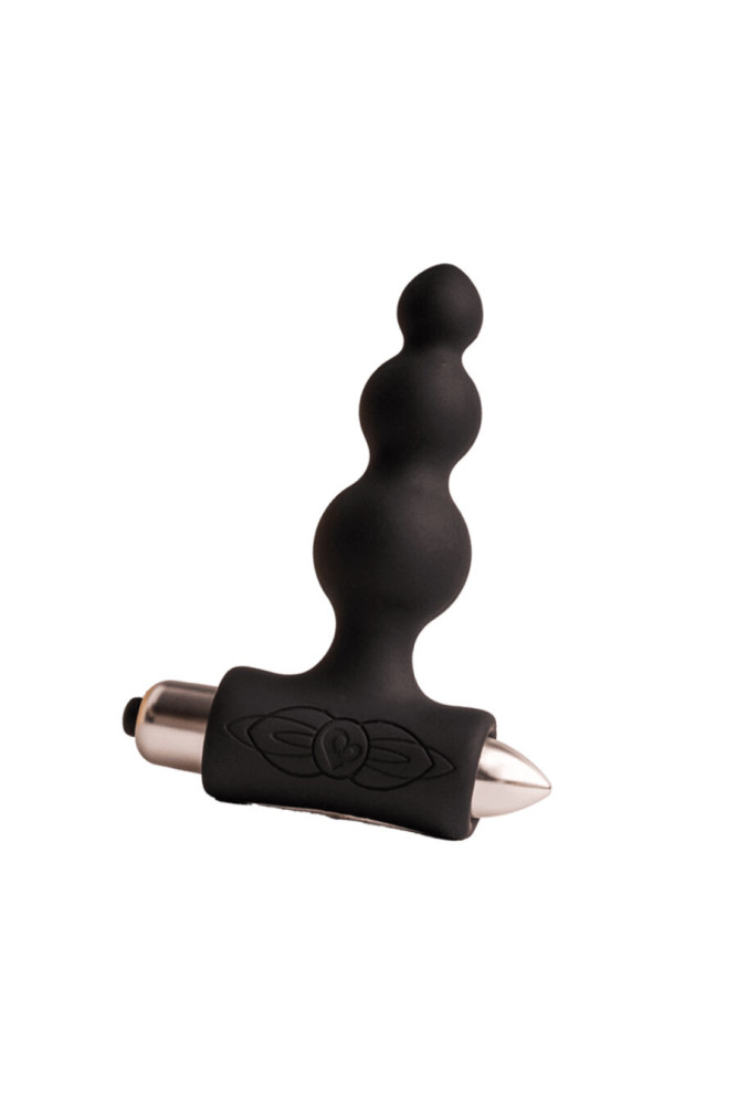 ROCKS-OFF - PETITE SENSATIONS BUBBLES PLUG ANALE VIBRATORE NERO