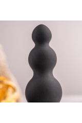 ROCKS-OFF - PETITE SENSATIONS BUBBLES PLUG ANALE VIBRATORE NERO