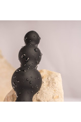 ROCKS-OFF - PETITE SENSATIONS BUBBLES PLUG ANALE VIBRATORE NERO