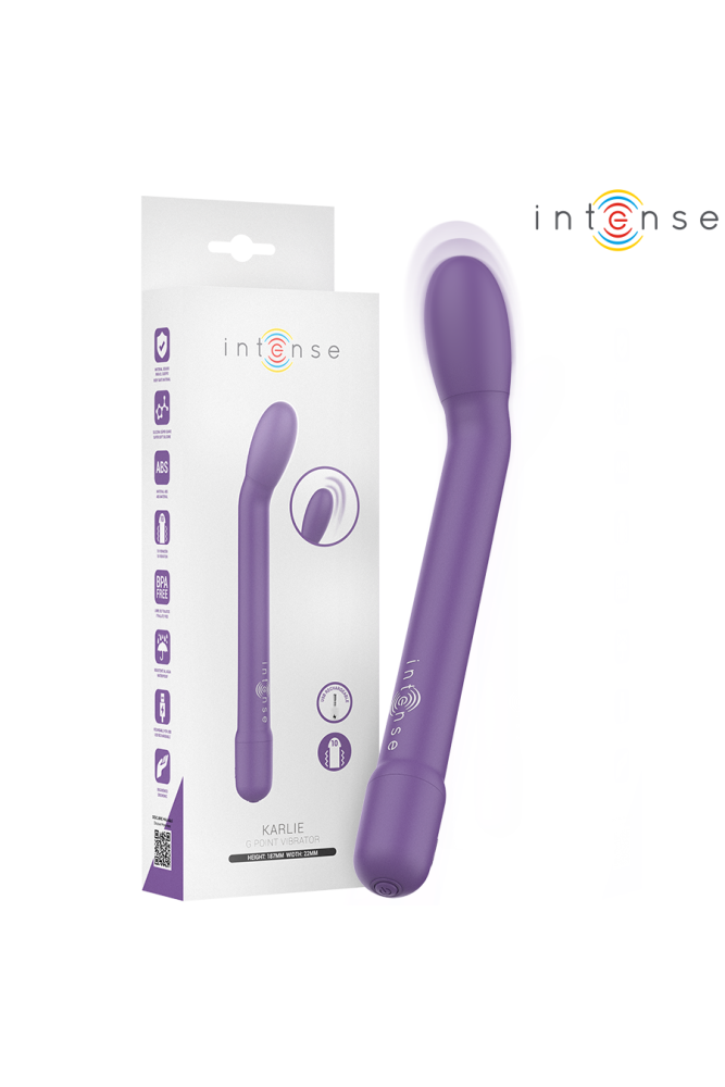 INTENSE - KARLIE STIMOLATORE PUNTO G RICARICABILE VIOLA