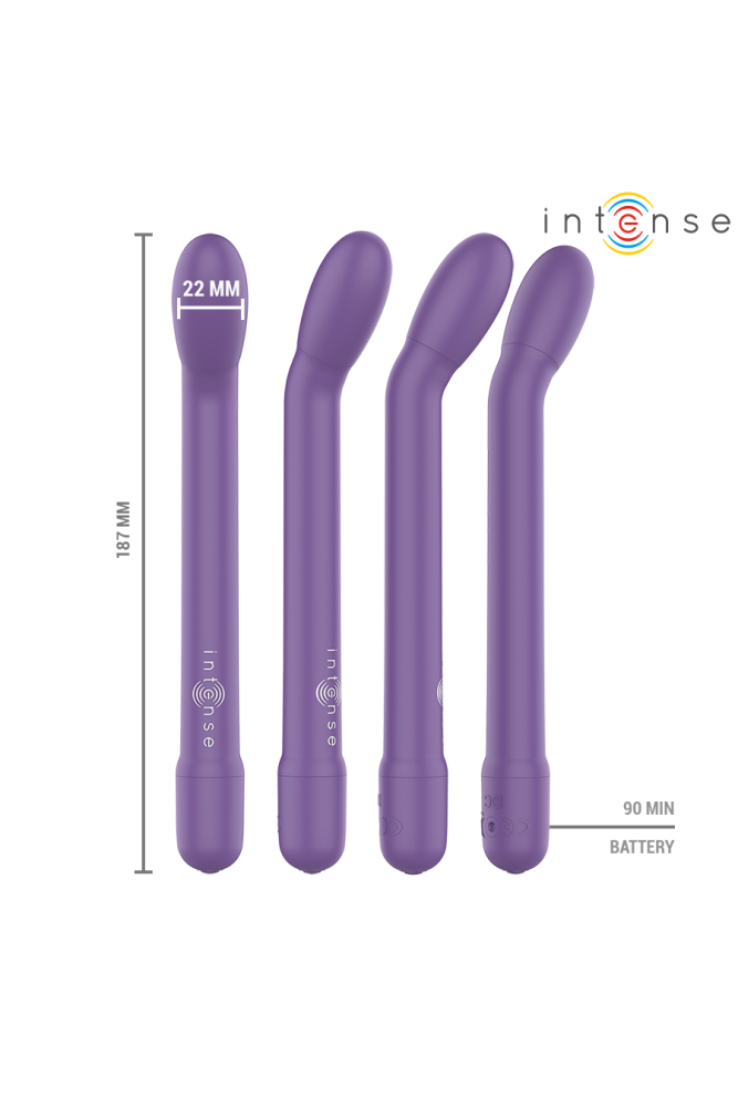 INTENSE - KARLIE STIMOLATORE PUNTO G RICARICABILE VIOLA