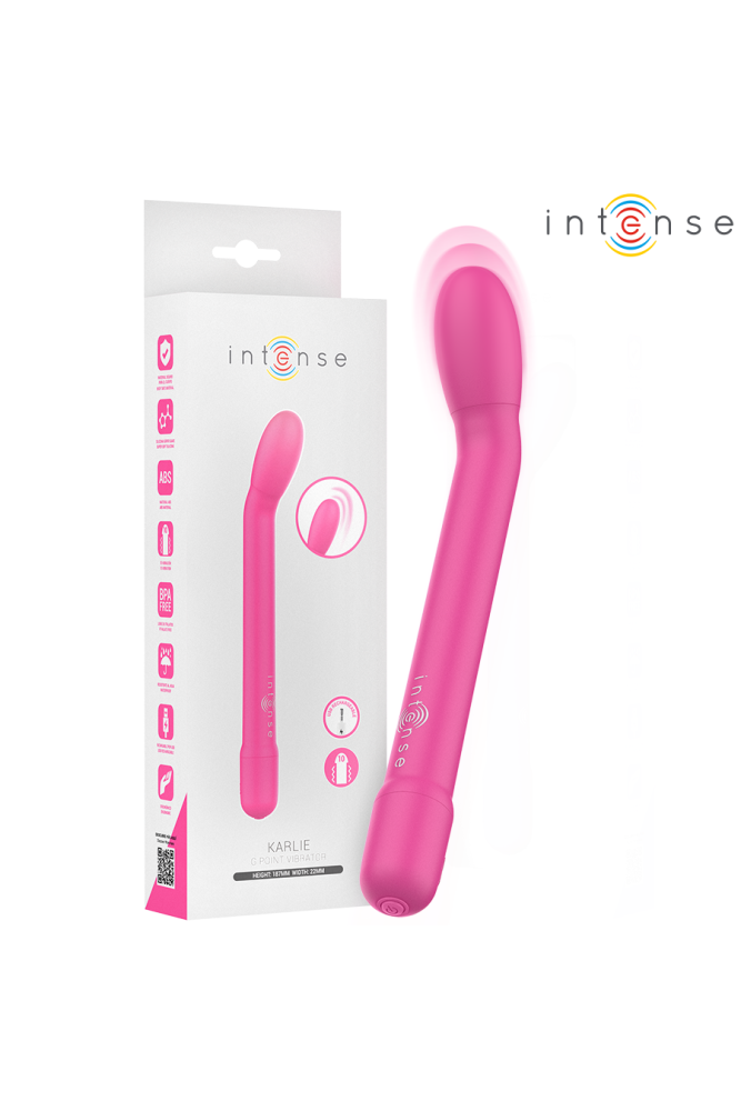 INTENSE - KARLIE STIMOLATORE PUNTO G RICARICABILE ROSA
