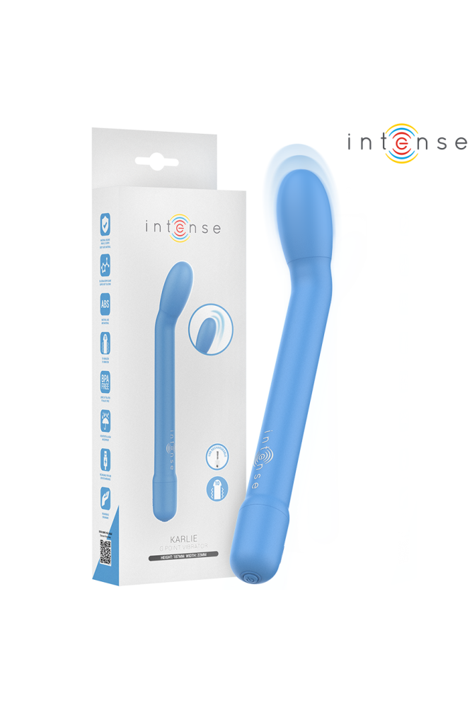 INTENSE - KARLIE STIMOLATORE PUNTO G RICARICABILE BLU