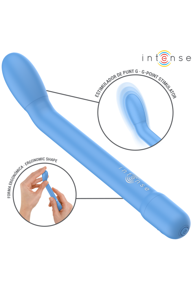 INTENSE - KARLIE STIMOLATORE PUNTO G RICARICABILE BLU