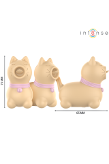 INTENSE - STIMOLATORE TOLOSA CON LINGUA ROTANTE A 360° GIALLO