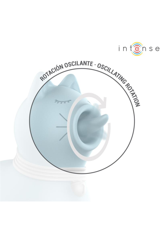 INTENSE - STIMOLATORE DUCHESS CON LINGUA ROTANTE 360º BLU