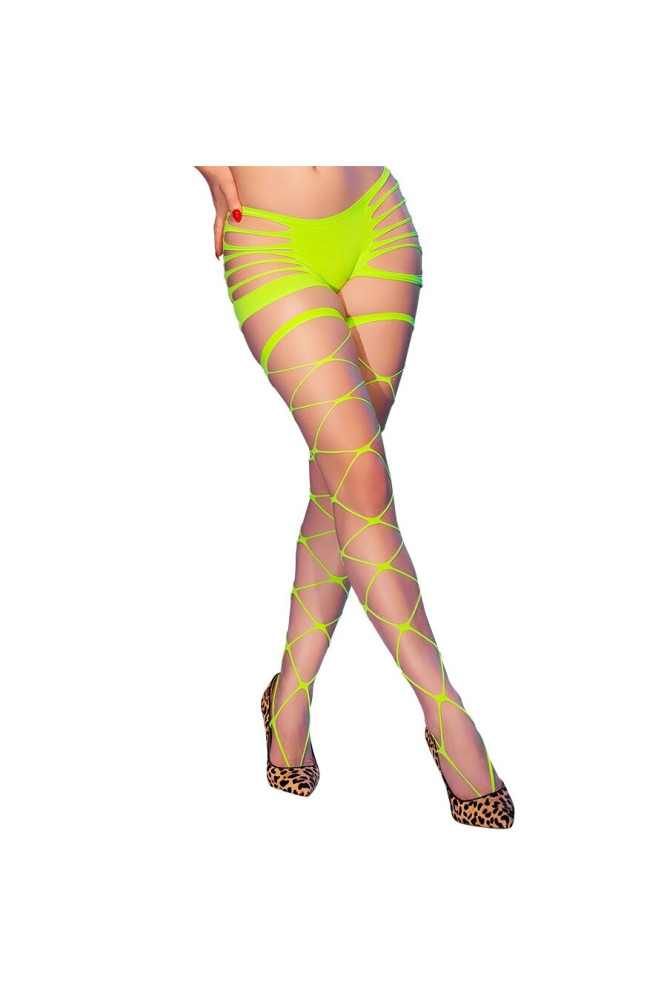 CHILIROSE - CR 4867 COLLANT A RETE VERDE NEON CON FORI