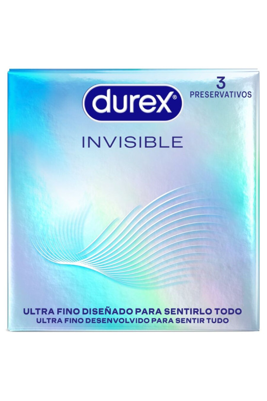 DUREX - PRESERVATIVI INVISIBILI ULTRA SOTTILI 3 UNITÀ