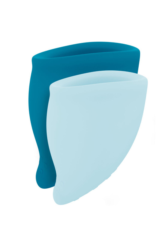 FUN FACTORY - KIT COPPA MESTRUALE FUN TURCHESE