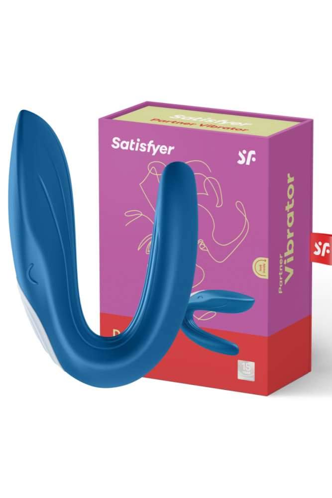 SATISFYER - PARTNER TOY WHALE VIBRATOR STIMOLANTE ENTRAMBI I PARTNER EDIZIONE 2020